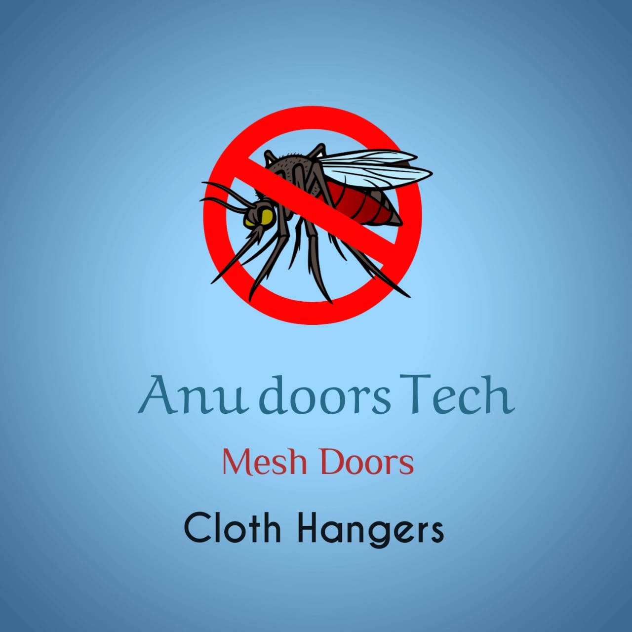Anu Doors Tech Mosquito mesh Doors and Cloth Hangers